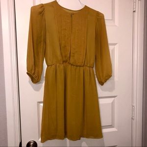 Mustard Yellow Dress